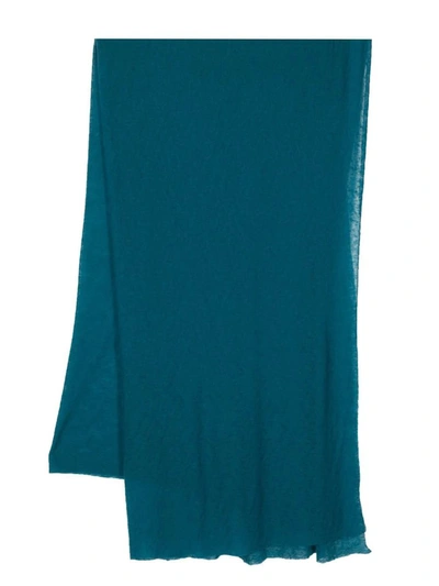 Botto Giuseppe Rectangle-body Cashmere Scarf In Blue