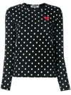 COMME DES GARÇONS PLAY COMME DES GARÇONS PLAY PLAY POLKA JERSEY CLOTHING