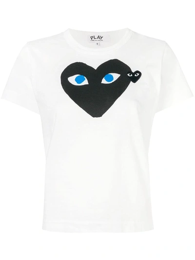 Comme Des Garçons Play Versatile Crew Neck T-shirt In Black
