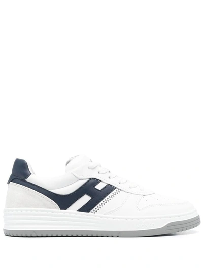 Hogan Trainers  H630 White In Blue