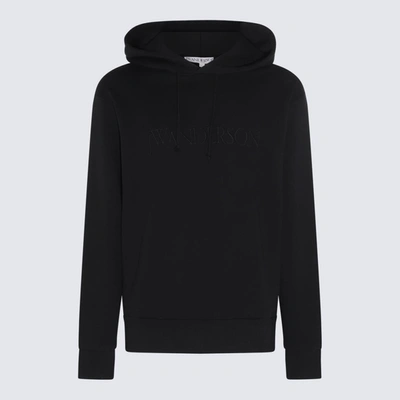 JW ANDERSON J.W. ANDERSON BLACK COTTON SWEATSHIRT