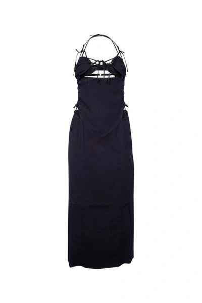 Jacquemus Dress In Darknavy