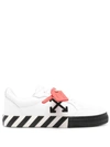 OFF-WHITE OFF-WHITE VULCANIZED LEATHER SNEAKERS