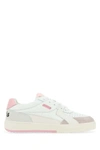 Palm Angels 30mm Palm University Leather Sneakers In 0130