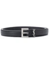 SAINT LAURENT SAINT LAURENT CASSANDRE LEATHER BELT