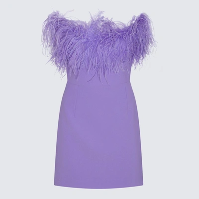 The New Arrivals By Ilkyaz Ozel Violet Mini Dress In Purple