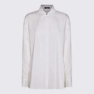 VERSACE VERSACE WHITE COTTON SHIRT