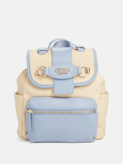 Guess Factory Genelle Backpack In Blue