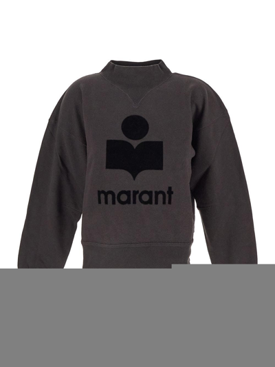 Isabel Marant Étoile Cotton Sweatshirt In Black