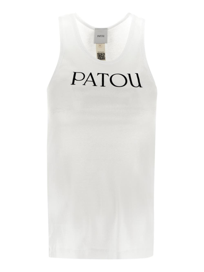 Patou Iconic Tank Top In White