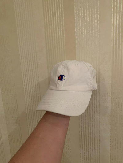 Pre-owned Champion Basic Cap In White