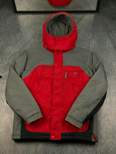 Pre-owned Columbia X Vintage Columbia Jacket In Gray/red