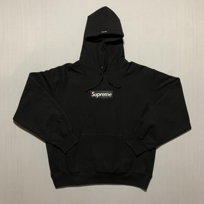 Pre-owned Supreme Box Logo Hoodie In Black