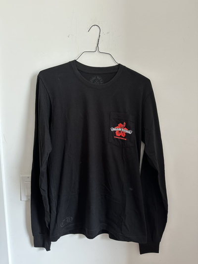 Pre-owned Chrome Hearts Longsleeve T-shirt In Black