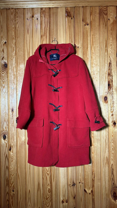 Pre-owned Burberry Duffle Coat In Red