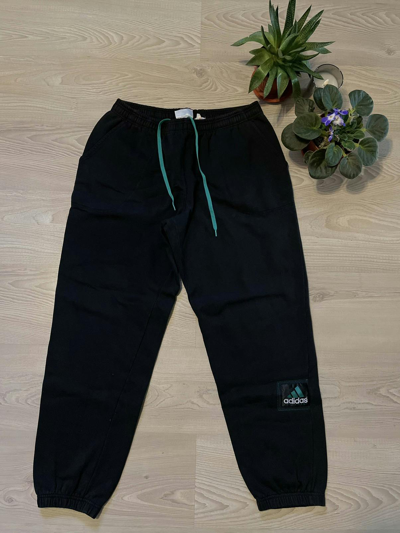 Pre-owned Adidas X Vintage Adidas Equipment Vintage Joggers Size M In Black