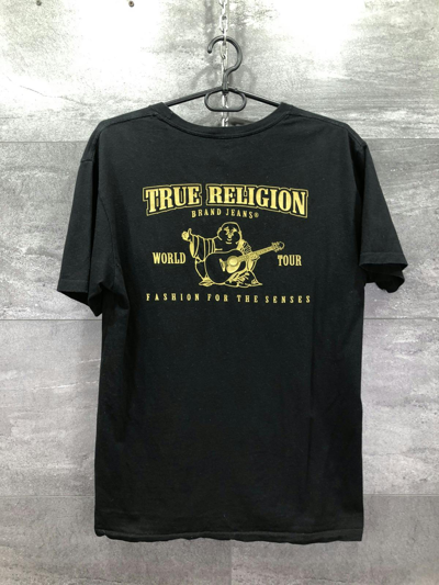 Pre-owned True Religion Mens Viintage  T-shirt In Black