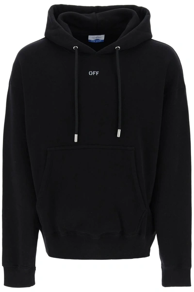 OFF-WHITE OFF-WHITE SKATE HOODIE WITH OFF LOGO MEN