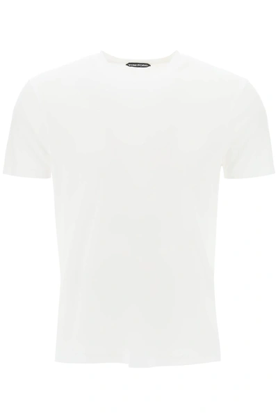 TOM FORD TOM FORD COTTONO AND LYOCELL T-SHIRT MEN