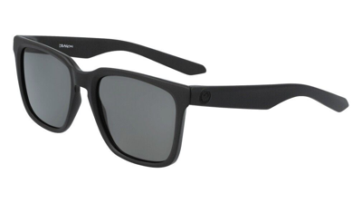 Pre-owned Dragon Baile H20 Sunglasses - Matte Black / Lumalens Smoke Polarized Lens In Gray