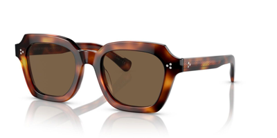 Pre-owned Oliver Peoples Kienna Ov 5526su Dark Brown/brown (1007/73) Sunglasses