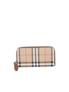 BURBERRY BURBERRY ARCHIVE BEIGE ZIPPERED CARDHOLDER