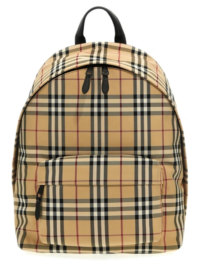 Burberry Jett Backpack In Beige