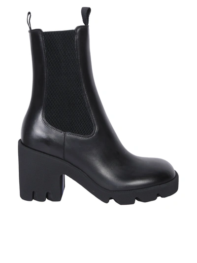 Burberry Chelsea Black Ankle Boots