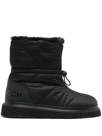 Woolrich Padded Boot Tex Nylon In Black