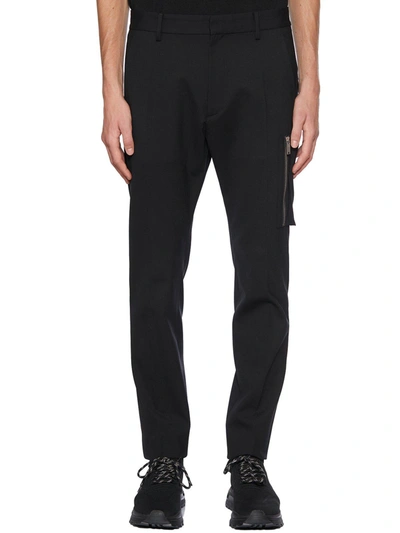 Dsquared2 Straight-leg Tailored Trousers In Nero