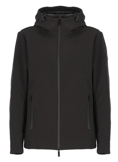Woolrich Pacific Soft Jacket In Black