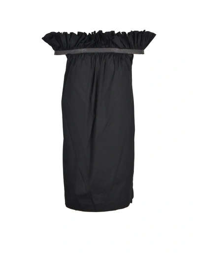 Brunello Cucinelli Womens Black Dress