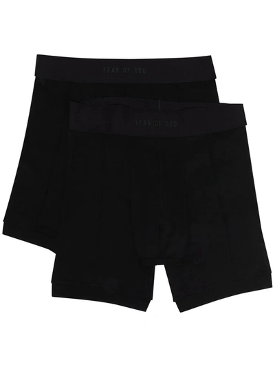 Fear Of God 2 Pack Boxer Brief In Black
