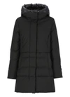 Woolrich Luxe Puffy Prescott Parka In Black