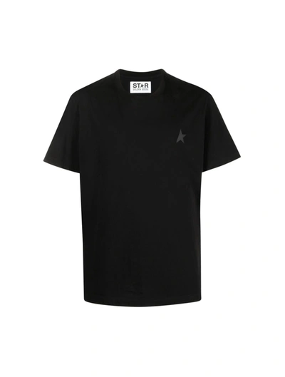 GOLDEN GOOSE GOLDEN GOOSE STAR M`S REGULAR T-SHIRT/ SMALL STAR/ BLACKBOARD