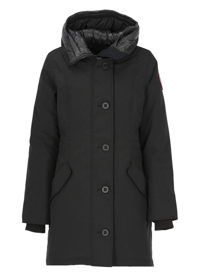 Canada Goose Rossclair Parka In Black