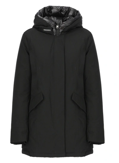 Woolrich Artic Parka Jacket In Black