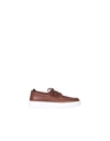 WOOLRICH WOOLRICH BROWN LEATHER LOAFER