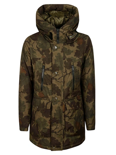 Woolrich Mitchell Artic Parka In Camouflage