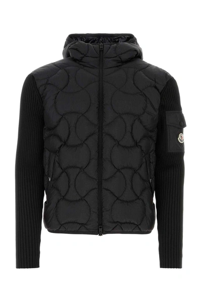 Moncler Zip-up Quilted Cardigan In Default Title
