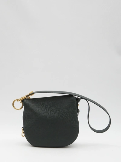Burberry Small Knight Bag In Green