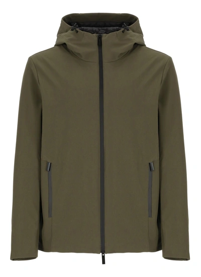Woolrich Pacific Soft Shell Jacket In Green