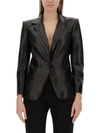 TOM FORD TOM FORD SINGLE-BREASTED LEATHER JACKET