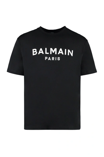 BALMAIN BALMAIN COTTON CREW-NECK T-SHIRT