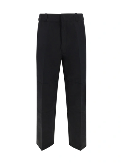 Prada Trousers In Nero