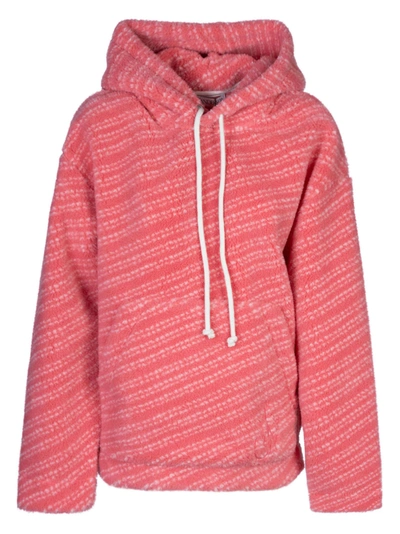 Jw Anderson Relaxed Fit Hoodie In Pink