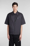 GIVENCHY GIVENCHY SHIRT IN BLACK POLYESTER