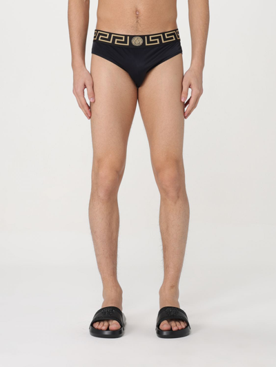 Versace Swimsuit  Men Colour Black