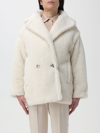 Max Mara Coat  Woman Color White