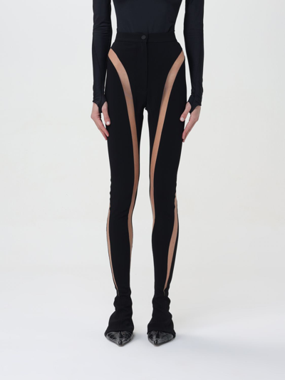 Mugler Pants  Woman Color Black